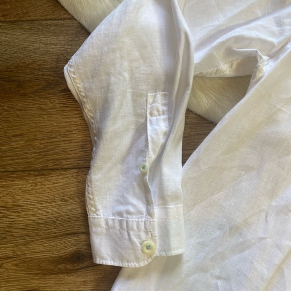 Sea Glass Breezer Linen Shirt Coastal Beach/Surf Vibes - Picture 11 of 14